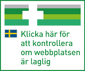 Klicka här för att kontrollera att webbplatsen är laglig