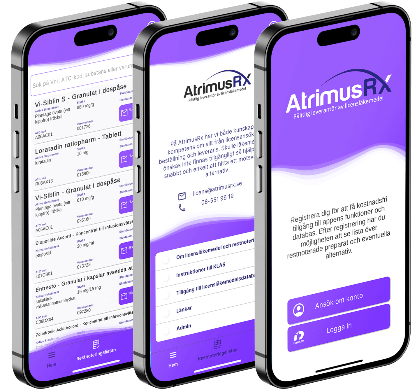 Sweden’s First Unlicensed Medicines and Shortage App for Prescribing Physicians