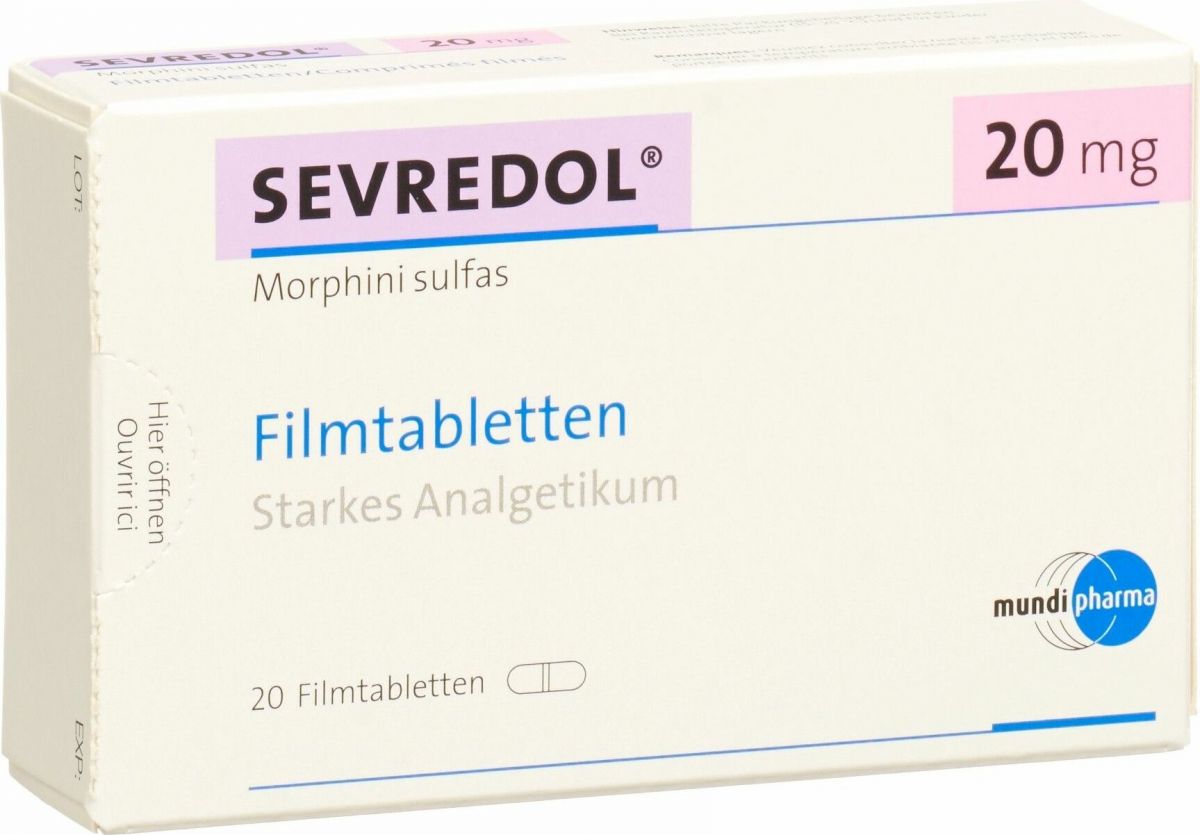 Sevredol® 20mg 20 tabs (Narkotika)