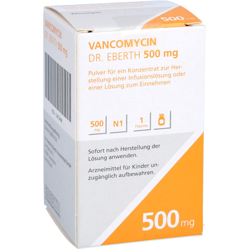 Vancomycin Dr. Eberth 500 mg 1 vial