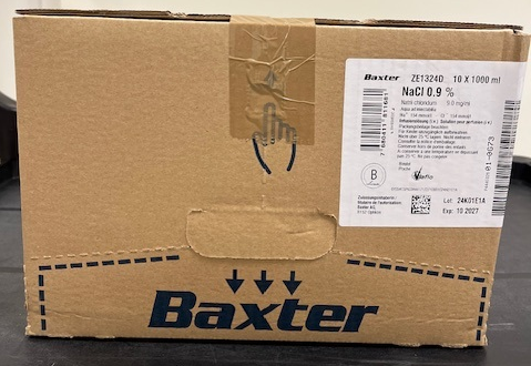 NaCl 0,9% Baxter 10x1000 ml Viaflo sol for inf