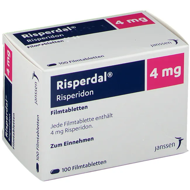 Risperdal 4mg 100 tabs