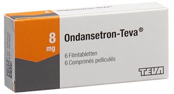 Ondansetron-Teva 8mg 6 tabs