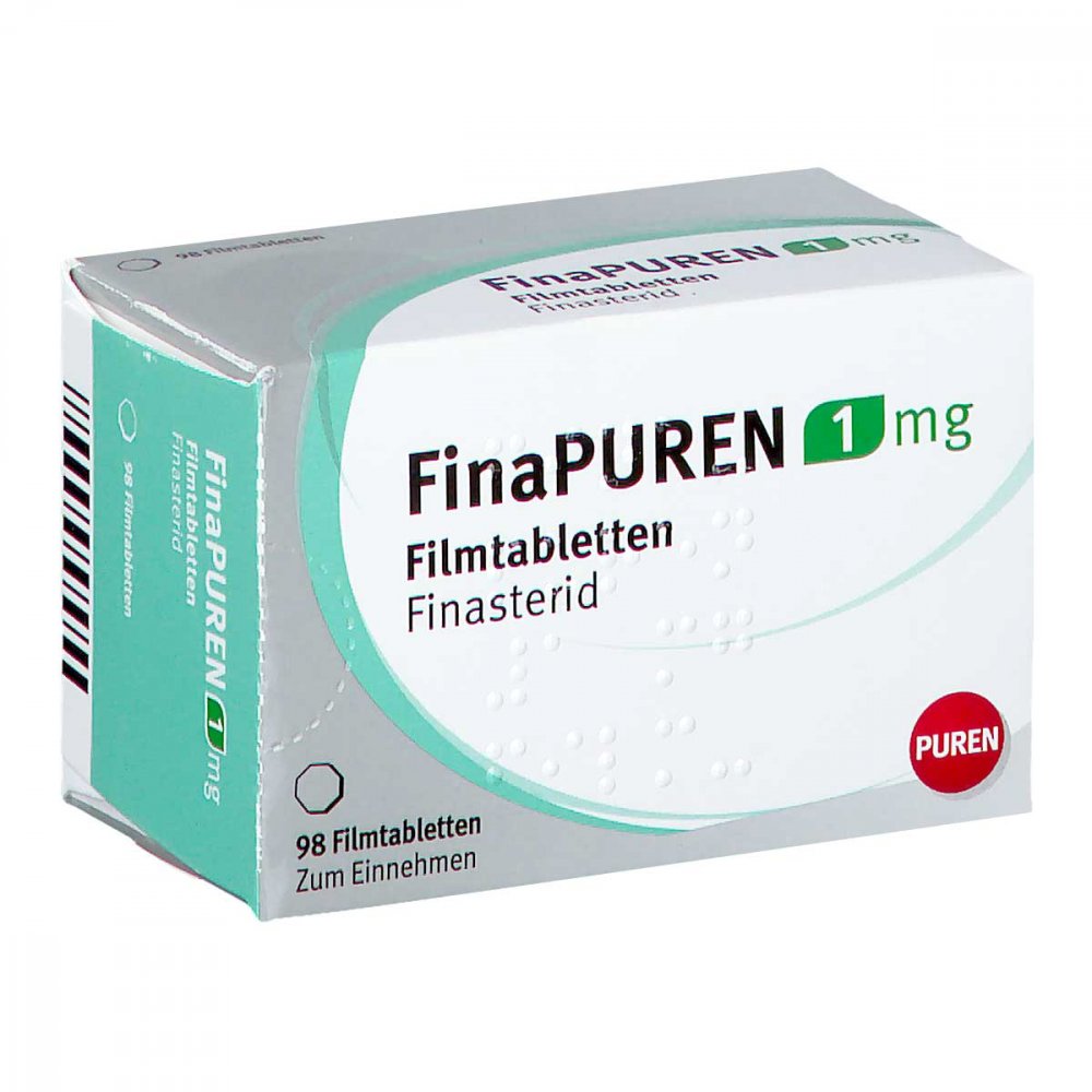 FinaPUREN 1 mg 98 tabs, film-coated