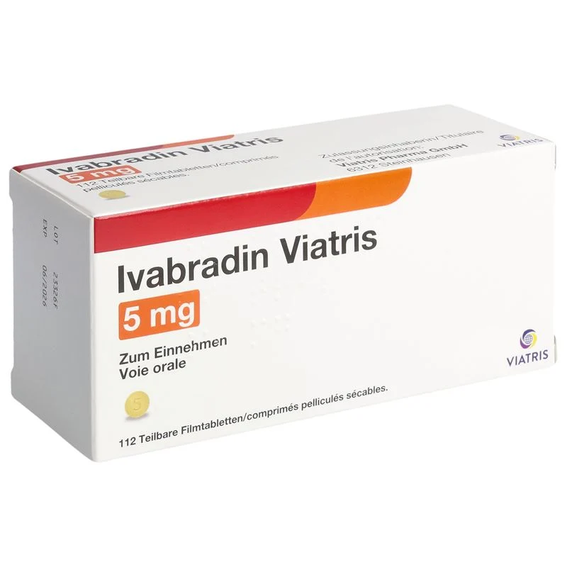 Ivabradin Viatris 5mg 112 film-coated tablets