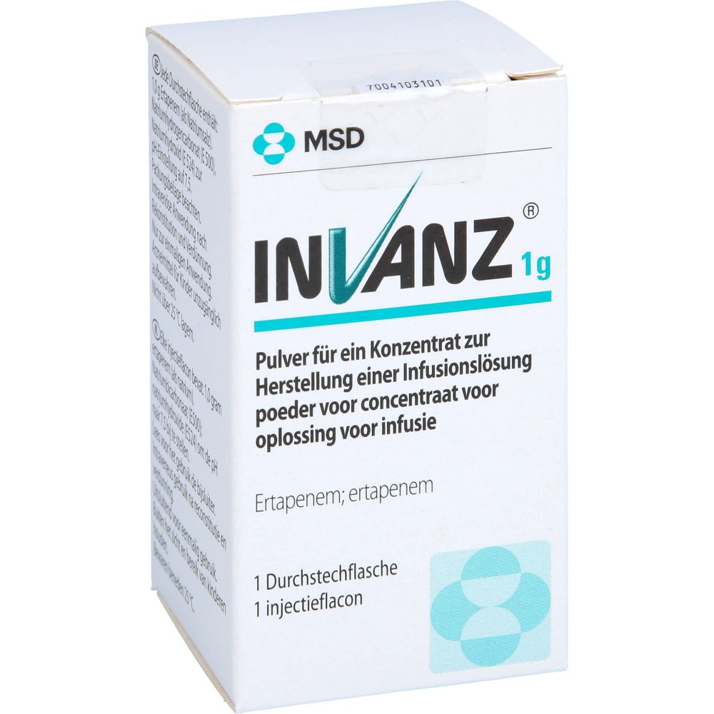 INVANZ ® 1 g powder for concentrate for inf.solution 1 vial