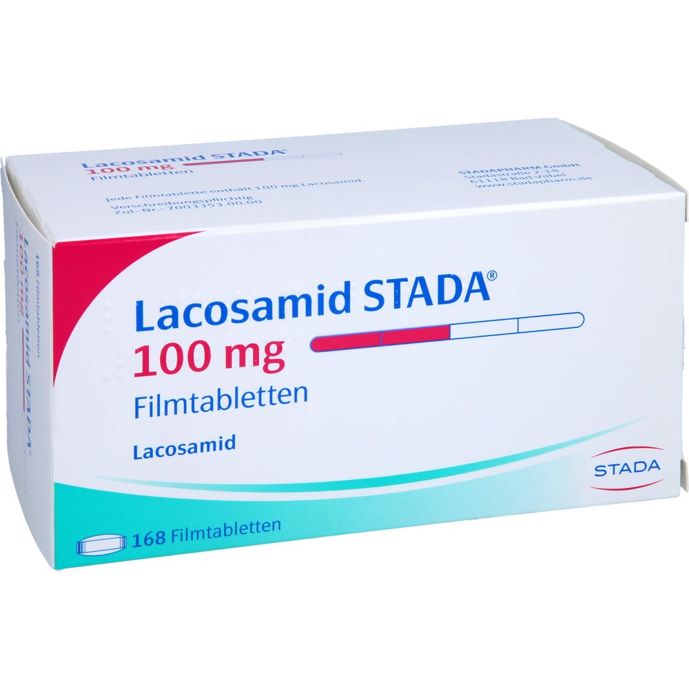 Lacosamid STADA® 100mg 168 film-coated tabs