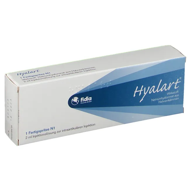 HYALART® 20mg/2ml (10mg/ml) 1x2ml, solution for injection in prefilled syringe