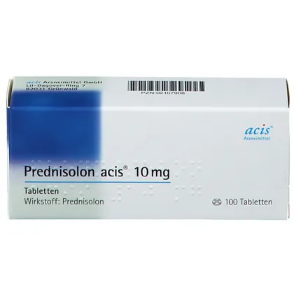 Prednisolon acis 10mg 100 tabs