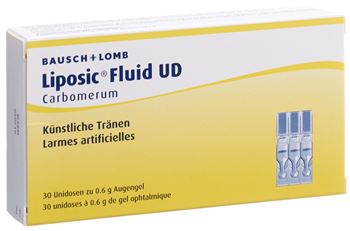 Liposic® Fluid UD 30x0,6g eye gel (single-doses)