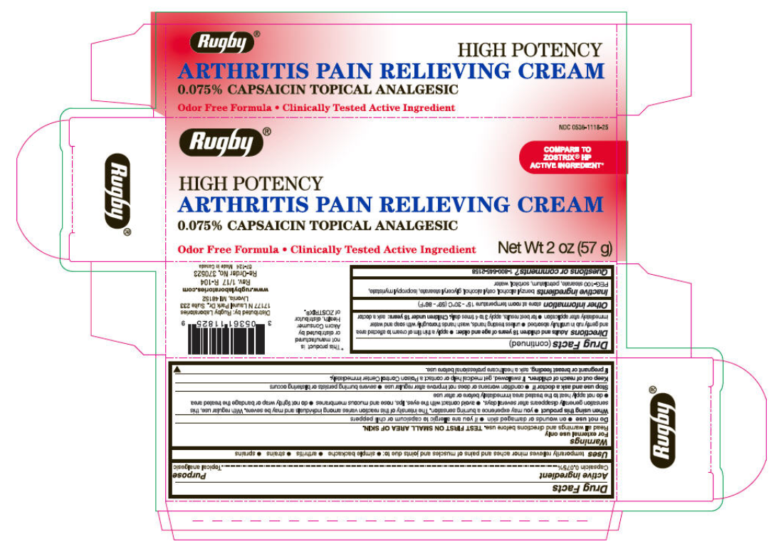 Arthritis Capsaicin 0,075% Cream 57g