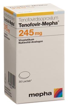 Tenofovir-Mepha Lactab® 245mg 30 tabs