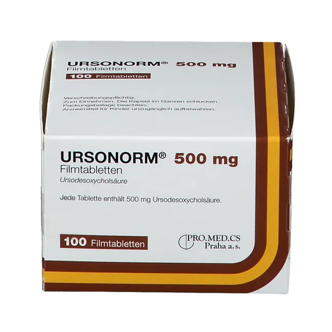Ursonorm 500mg 100 tabs