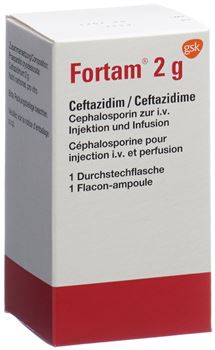 Fortam® 2g 1 vial, powder for solution for injection/infusion