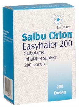 Salbu Orion Easyhaler® 200mcg/dose 200 doses