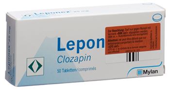 Leponex 25 mg 50 tableter