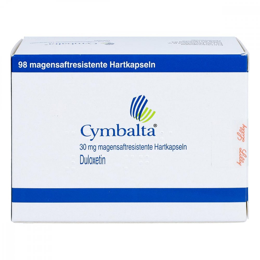 CYMBALTA® 30 mg, enteric-coated hard capsules 98st