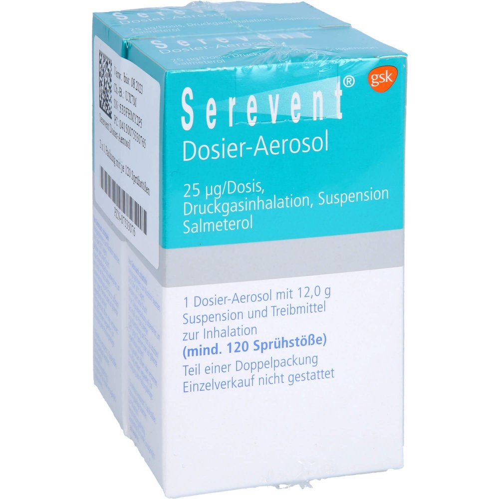 Servent Dosier-Aerosol (Germany) 120 doses, 2 st