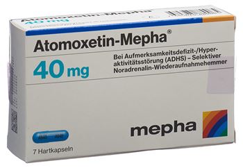 Atomoxetin-Mepha® 40mg 28 caps