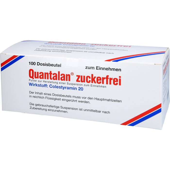 Quantalan® zuckerfrei 4g 100 sachets, powder for oral suspension