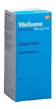 Wellvone oral susp 750 mg/5ml 210 ml