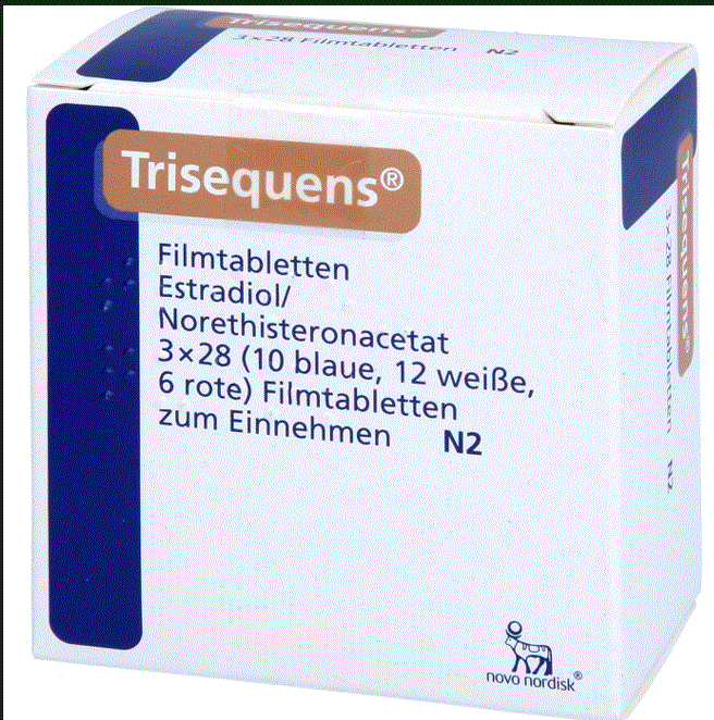 Trisequens® film-coated tabs, 3x 28st