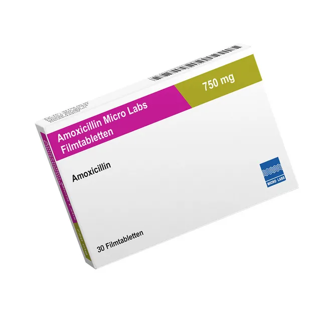 Amoxicillin Micro Labs 750mg 30 tabs