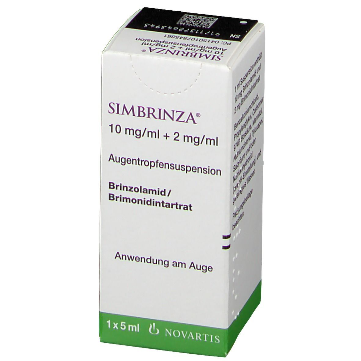 Simbrinza 10 mg/ml + 2 mg/ml eye sus 1x5 ml