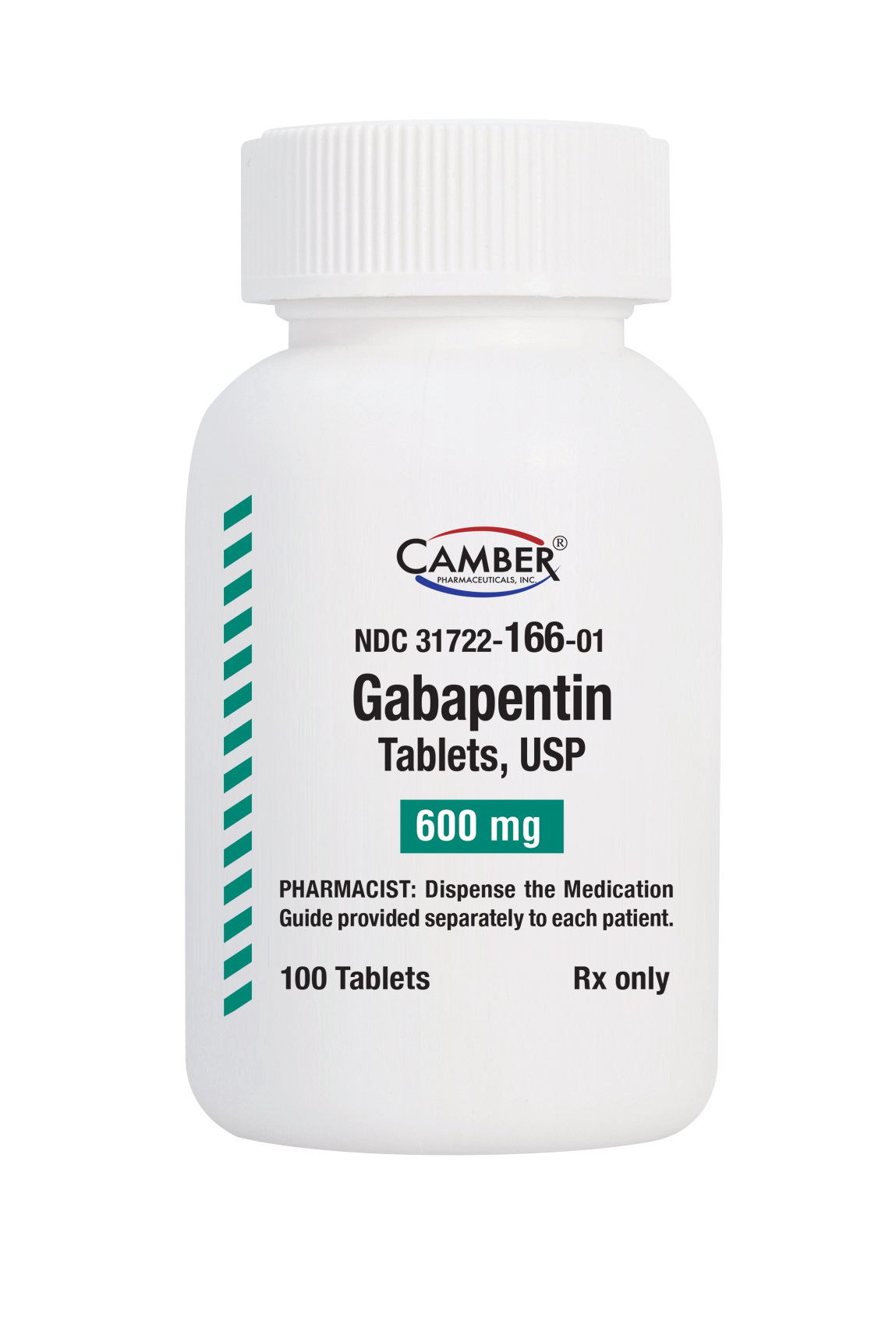 Gabapentin 600mg 100 tabs