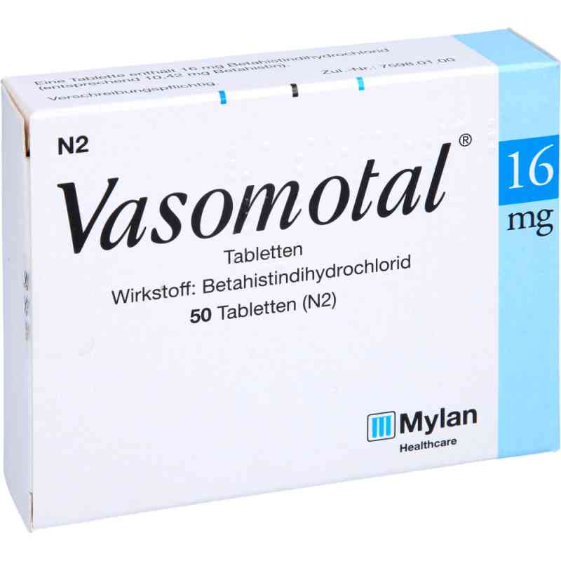 Vasomotal® 16mg 50 tabs