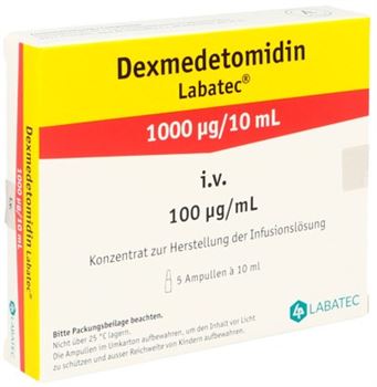 Dexmedetomidin Labatec® 1000mcg/10ml, 5 St