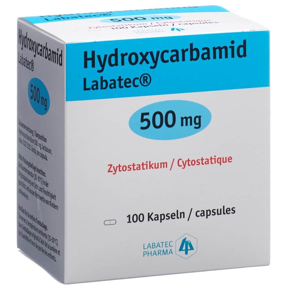 Hydroxycarbamid Labatec 500 mg 100 caps