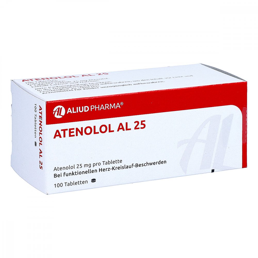 Atenolol AL 25mg 100 tabs