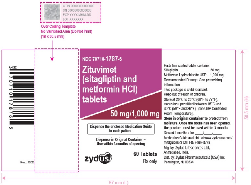 Zituvimet 50mg/1000mg film-coated tabs 60st
