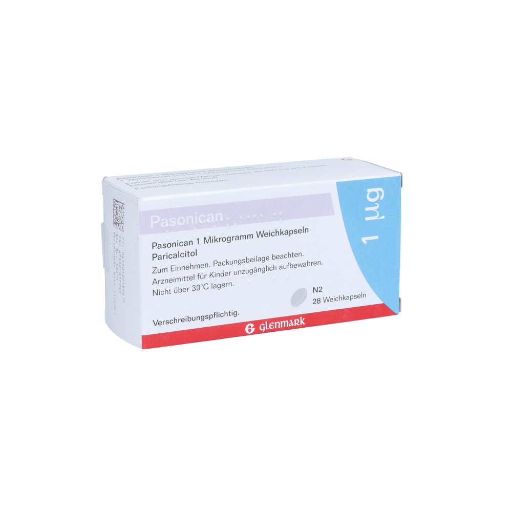 Pasonican 1 mcg soft capsules, 28st