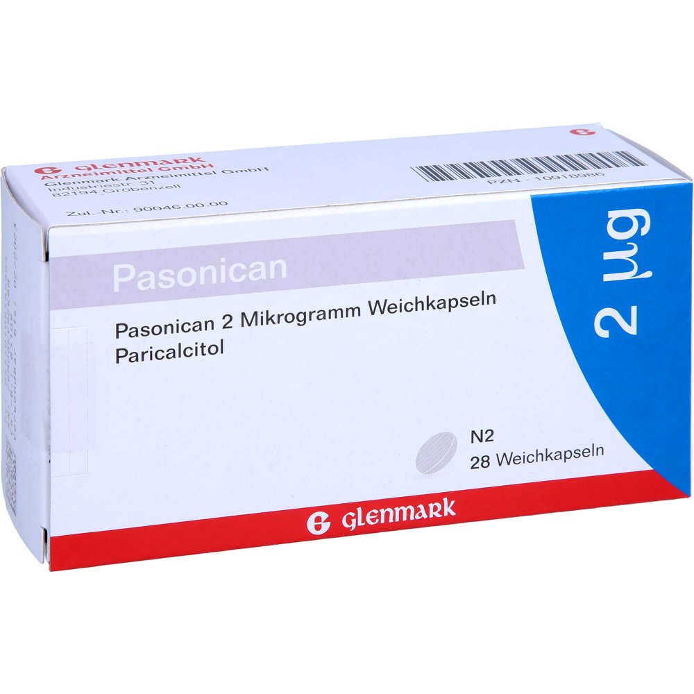 Pasonican 2 mcg soft capsules, 28st