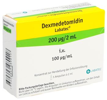 Dexmedetomidin Labatec® 200 mcg/2ml, 5 St