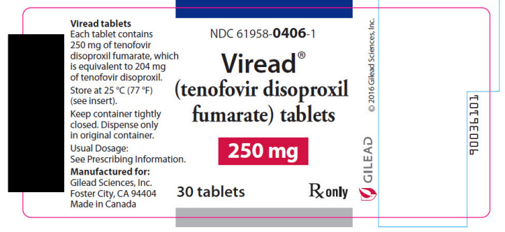Viread® 250mg 30 tabs