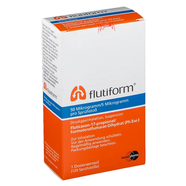 flutiform® 50mcg/5mcg 120 doser, suspension for inhalation