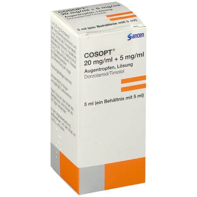 COSOPT® 20mg/ml + 5mg/ml 5 ml eye drops