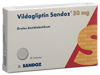 Vildagliptin Sandoz® 50mg 112 tabs