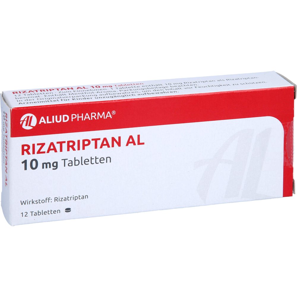 Rizatriptan AL 10 mg 12 tabs