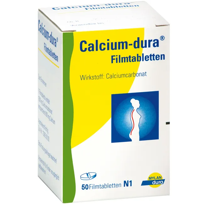 Calcium-dura® Vit D3 600mg/400IE 60 tabs