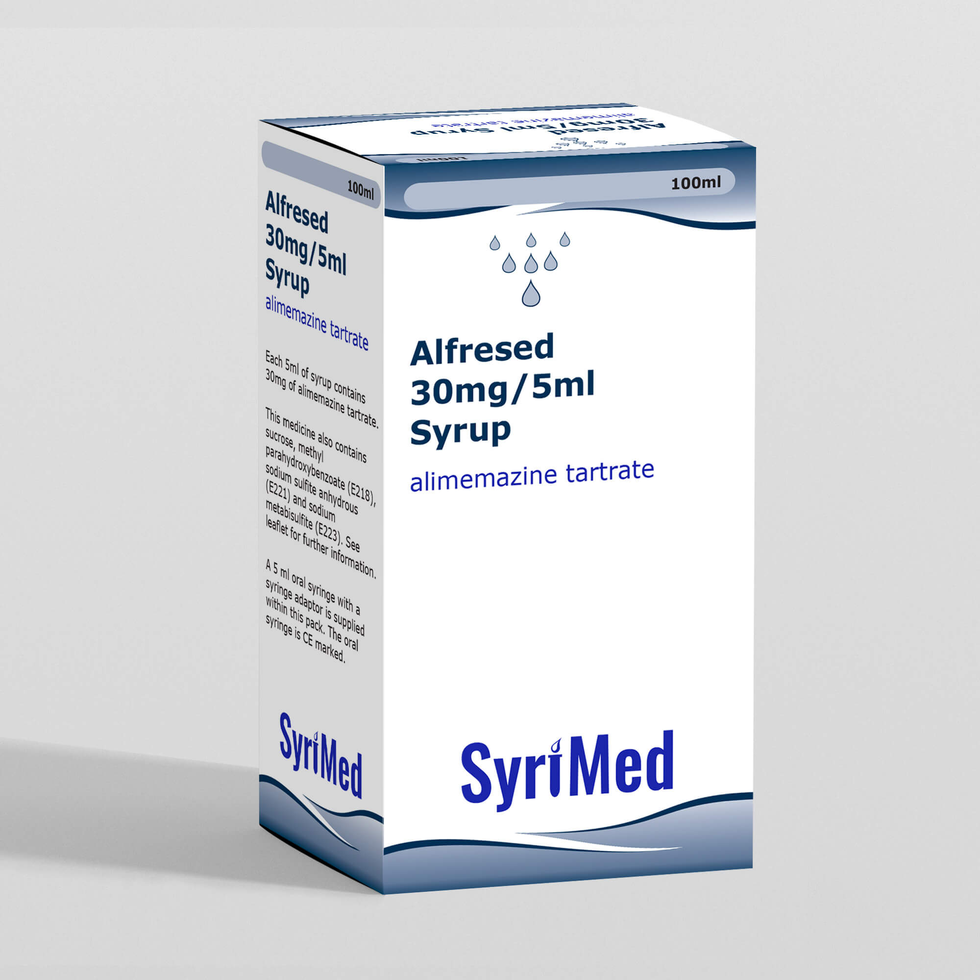 Alfresed 30mg/5ml 100ml syrup