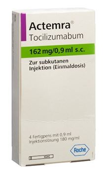 Actemra 162mg/0.9ml 4st pre-filled pen