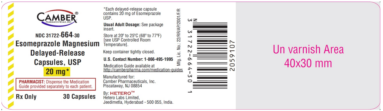 Esomeprazole 20mg 30 delayed- release caps