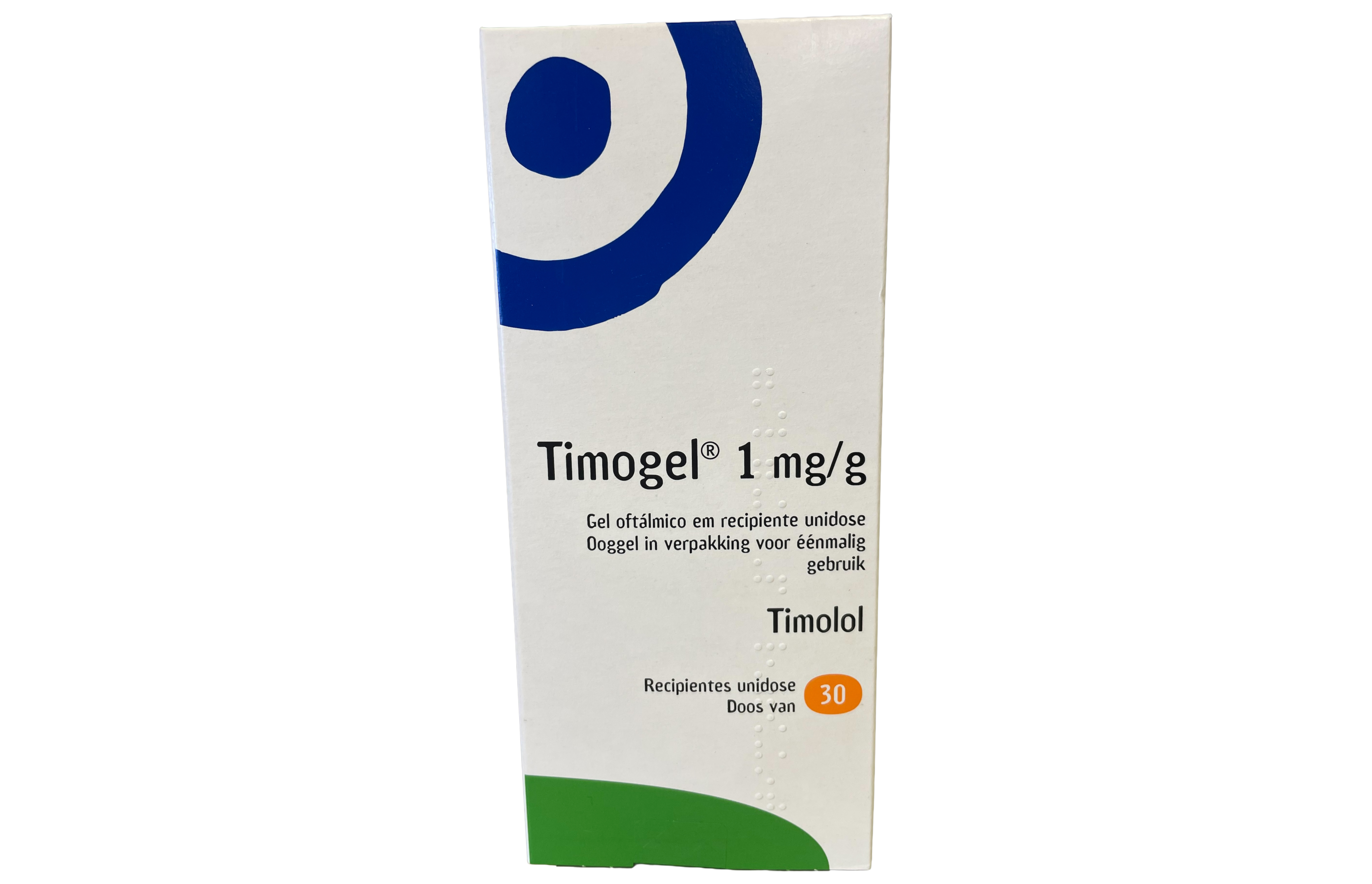 Timogel 1 mg/g eye gel in single-dose container 30x0,4g
