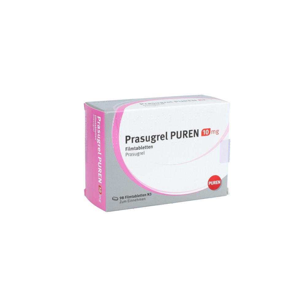 Prasugrel Puren 10mg 98 film-coated tabs