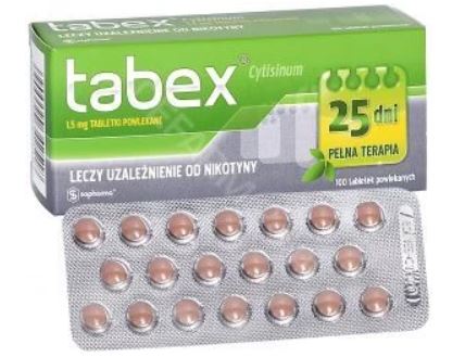 Tabex 1,5 mg 100 coated tabs