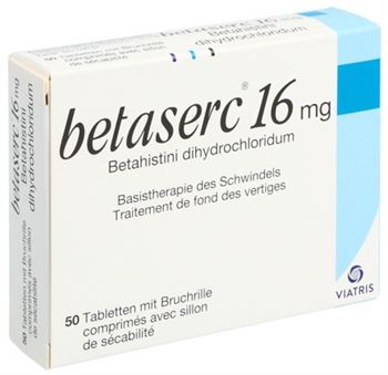 Betaserc 16 mg 100 Tabs